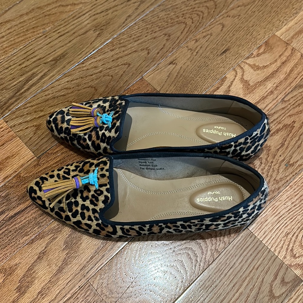 Hush Puppies Leapord Flat